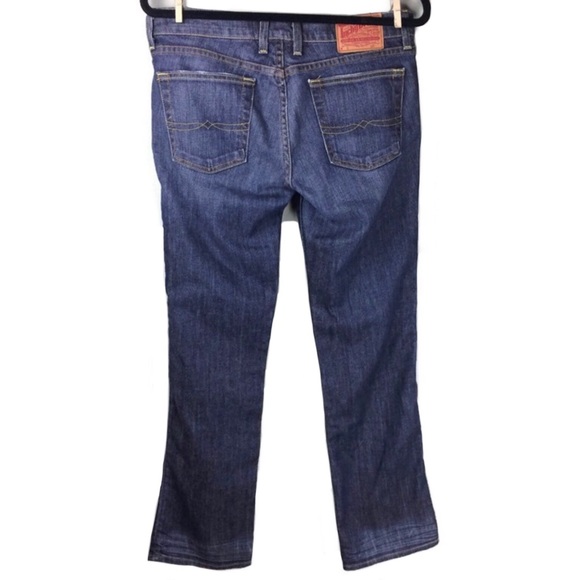 Lucky Brand Sundown Straight Leg 5 Pocket Stretch Jeans Size 8 - Picture 2 of 7